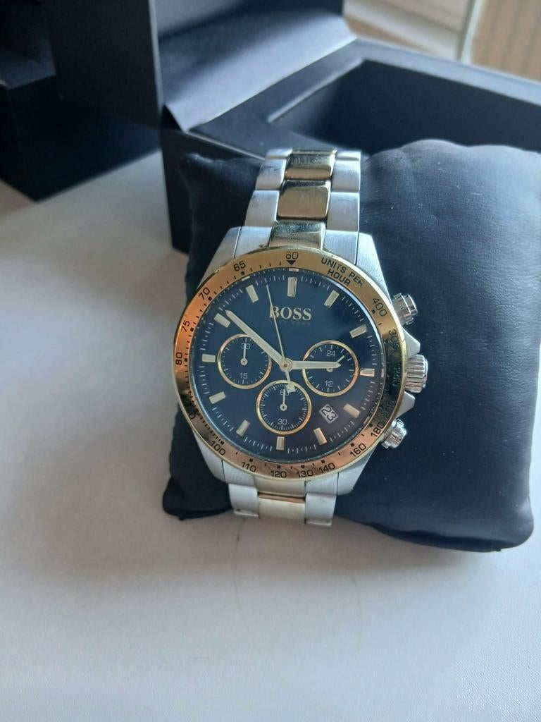 Hugo Boss herenhorloge, Handtassen en Accessoires, Horloges | Heren, Ophalen, Zo goed als nieuw