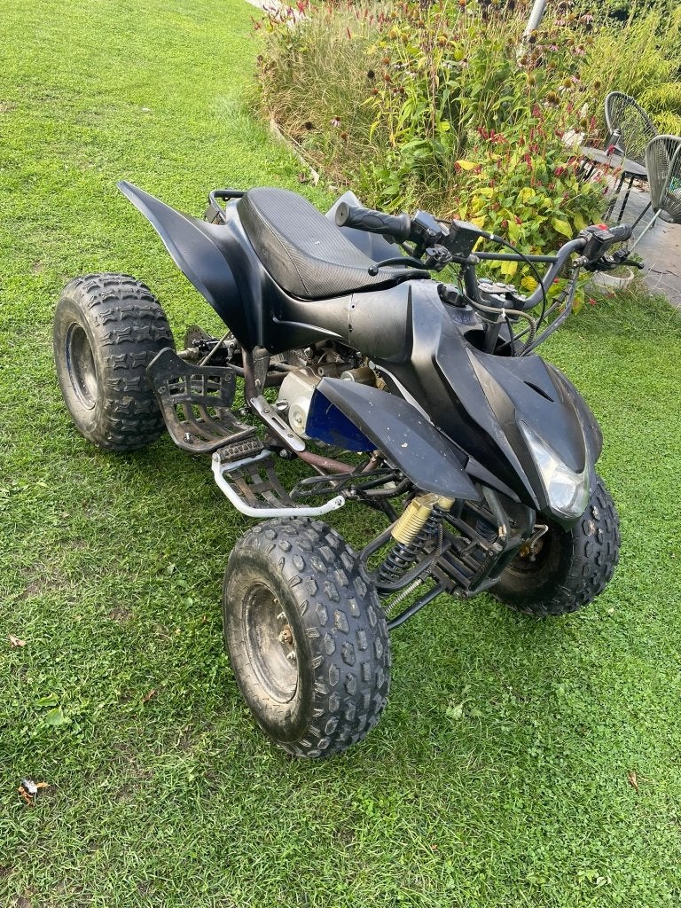 Quad XL jumper 125cc. te koop of te ruil tegen pitbike., Gebruikt, 125 cc, Klasse B (45 km/u), 3 versnellingen