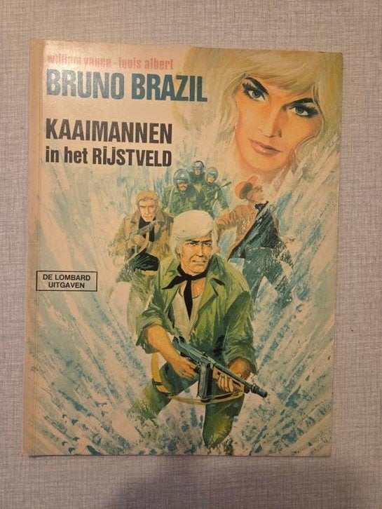 Bruno Brazil 1ste druk., Eén stripboek, Ophalen of Verzenden, Zo goed als nieuw, William Vans (1935-2018)