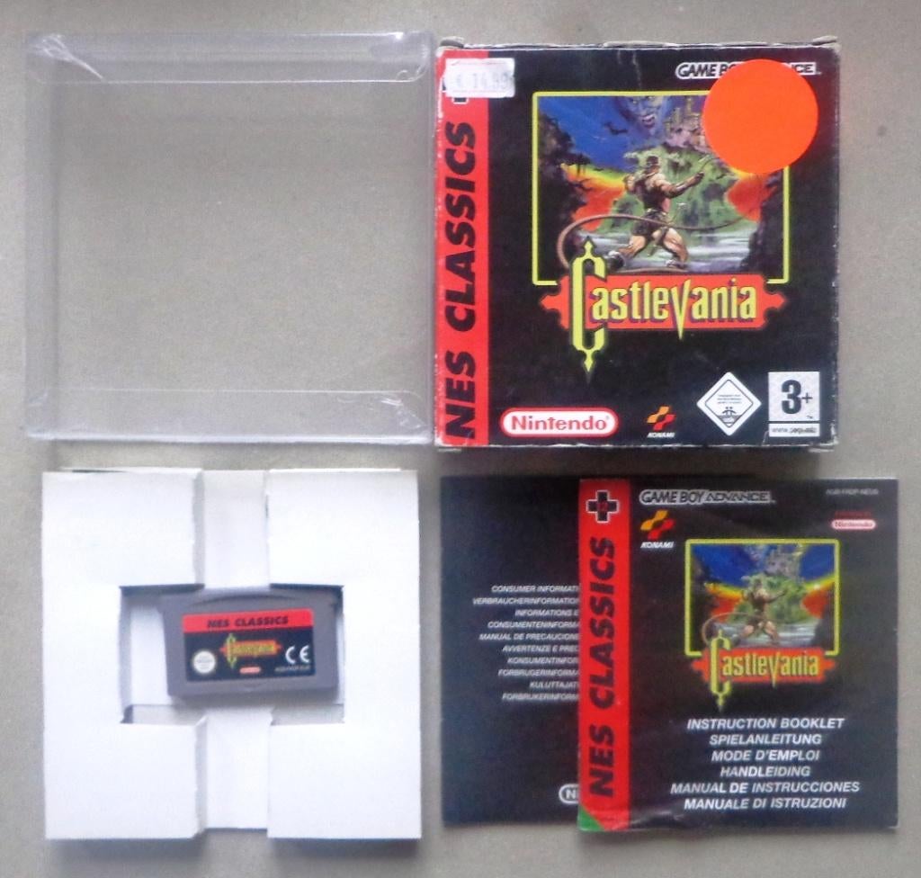 Castlevania NES Classics voor de Gameboy Compleet, Games en Spelcomputers, Games | Nintendo Game Boy, Ophalen of Verzenden, Gebruikt