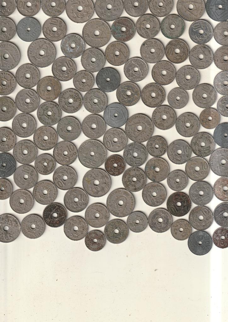 lot de 100 pièces de 5/10/25 cents, Envoi, Autre, Monnaie en vrac