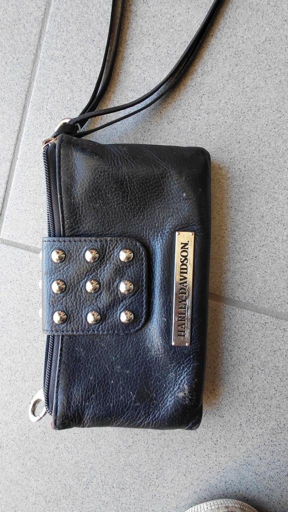 Lederen heuptasje harley davidson, Ophalen