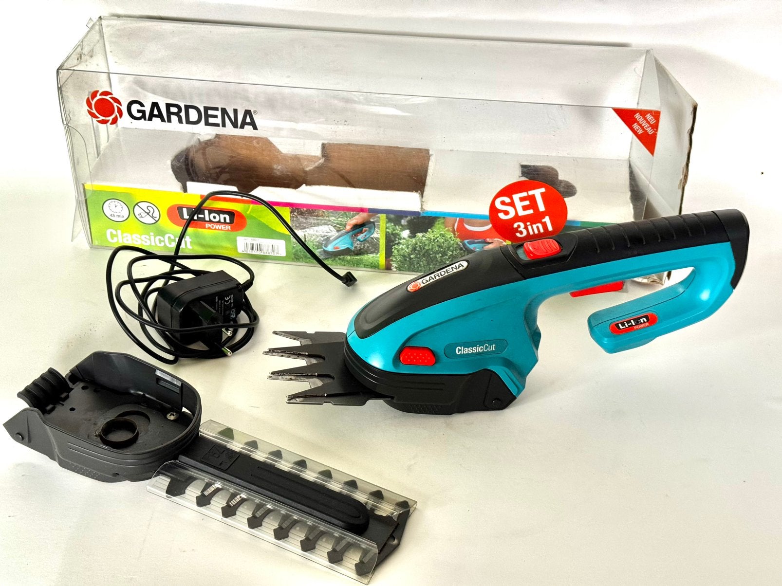 Gardena ClassiCut 3 in 1, Tuin en Terras, Ophalen of Verzenden, Zo goed als nieuw, Accu
