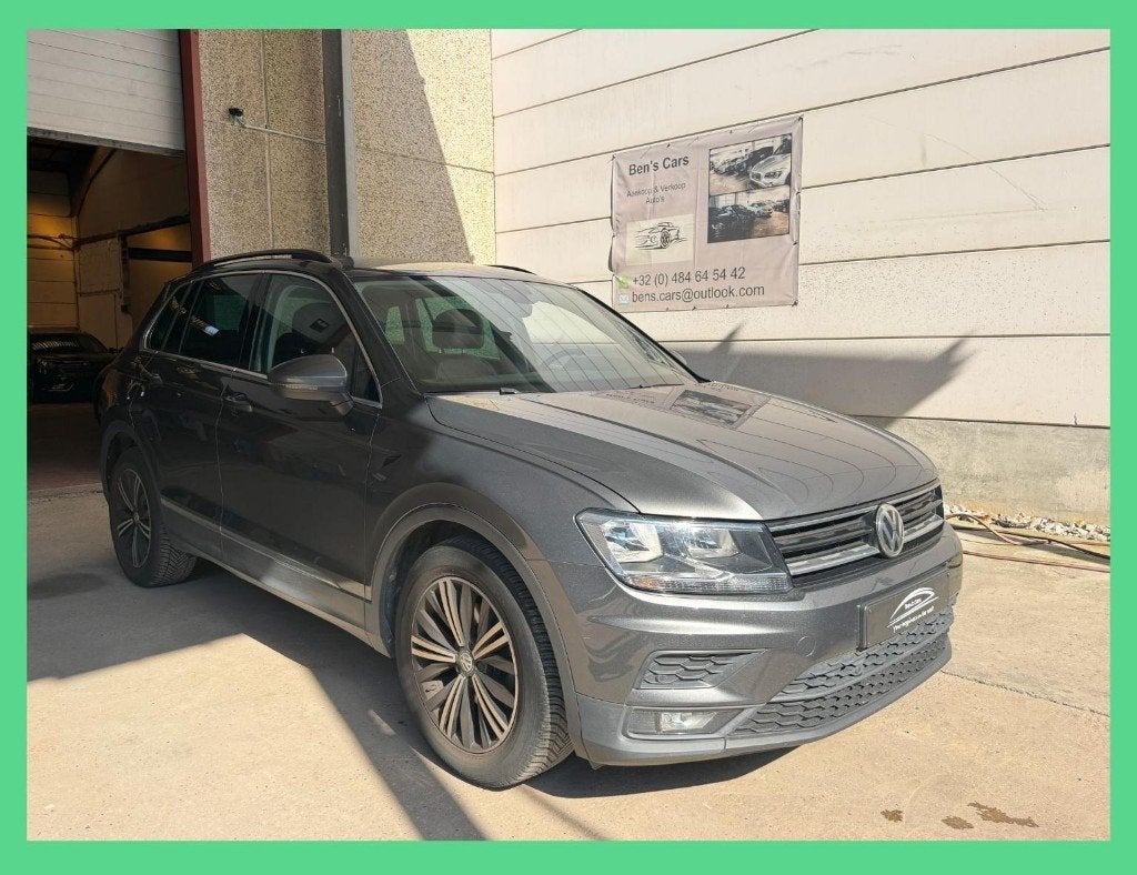 Volkswagen Tiguan 1.4 TSI Comfortline * Leder/Airco *, Autos, Volkswagen, Euro 6, Entreprise, Boîte manuelle, Entretenue par le concessionnaire