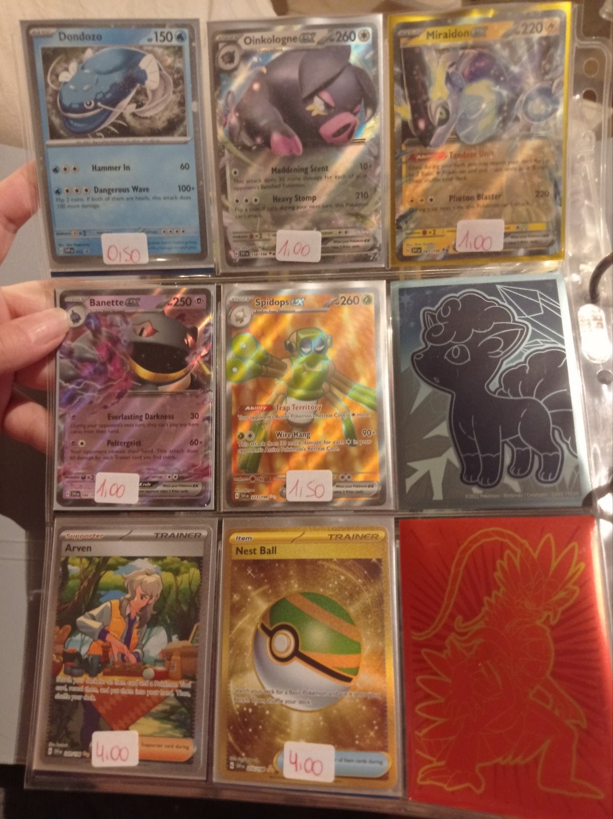 Pokemonkaarten, Ophalen of Verzenden, Zo goed als nieuw, Meerdere kaarten