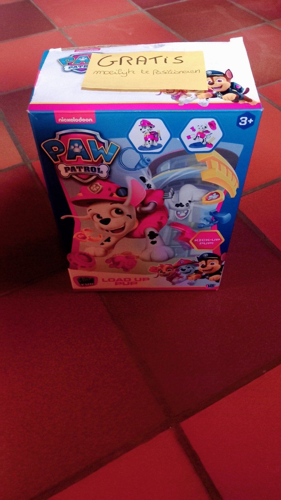 Paw Patrol spelletje (werkt niet vlot), Ophalen