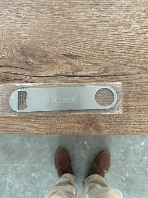 Duvel opener metaal in blister, Verzamelen, Ophalen of Verzenden, Nieuw, Flesopener, Duvel