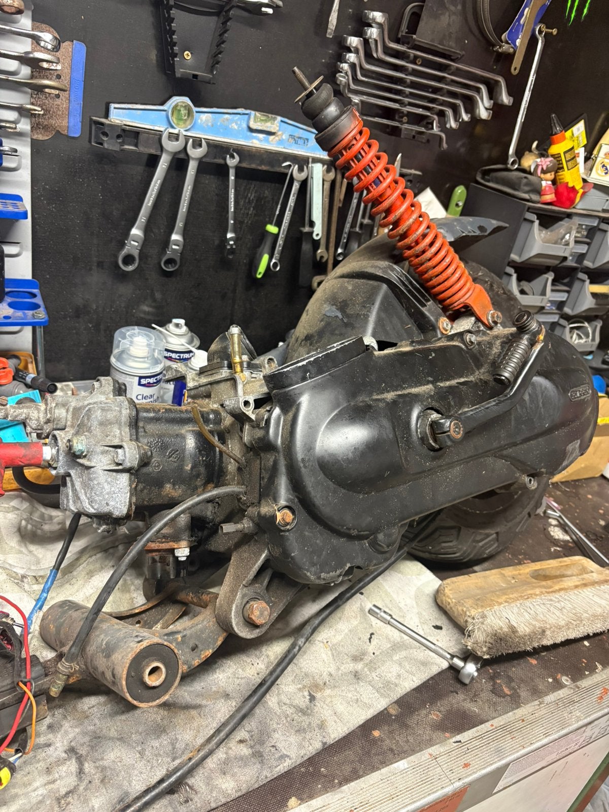 Hexagon motorblok 150cc, Fietsen en Brommers, Ophalen, Gebruikt, Blok, Piaggio