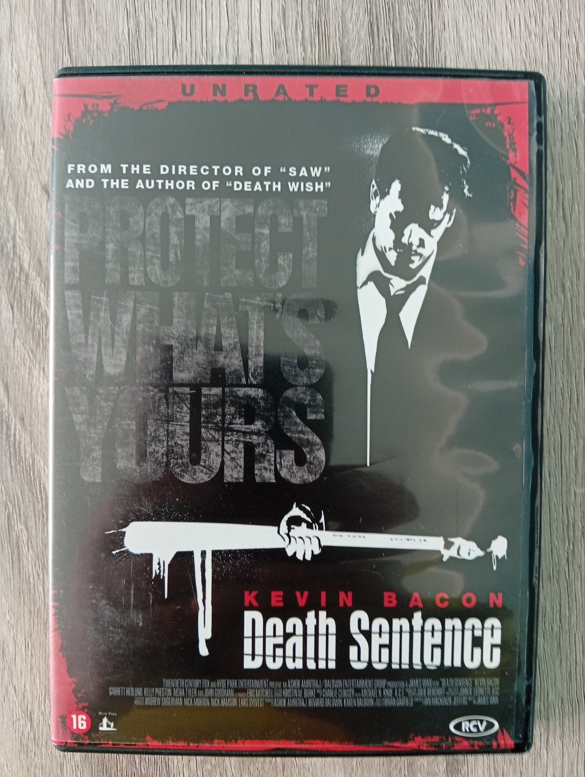 death sentence actie dvd Kevin bacon, Cd's en Dvd's, Engels, Vanaf 16 jaar, Nederlands, Actie