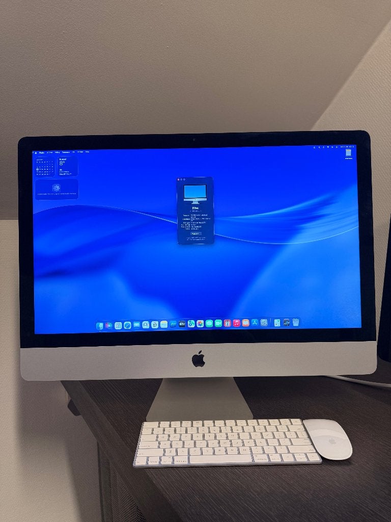 Imac 27 Inch Late 2013 Slim Line, Enlèvement ou Envoi, HDD, Reconditionné, IMac