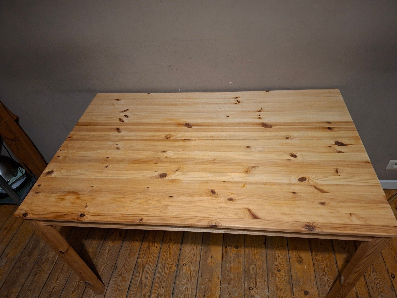 Eettafel, Ophalen