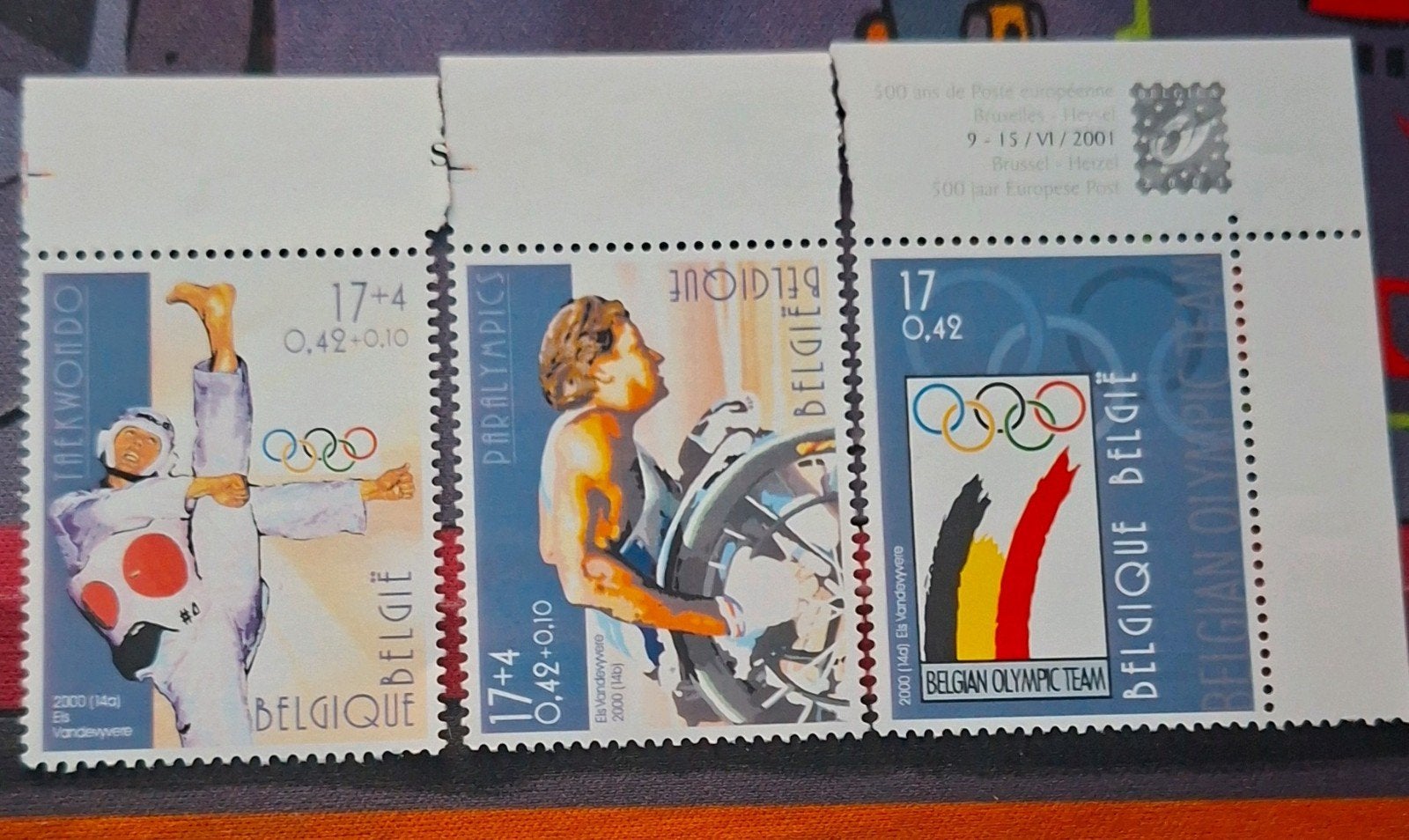 Postzegels olympische spelen, Postzegels en Munten, Ophalen