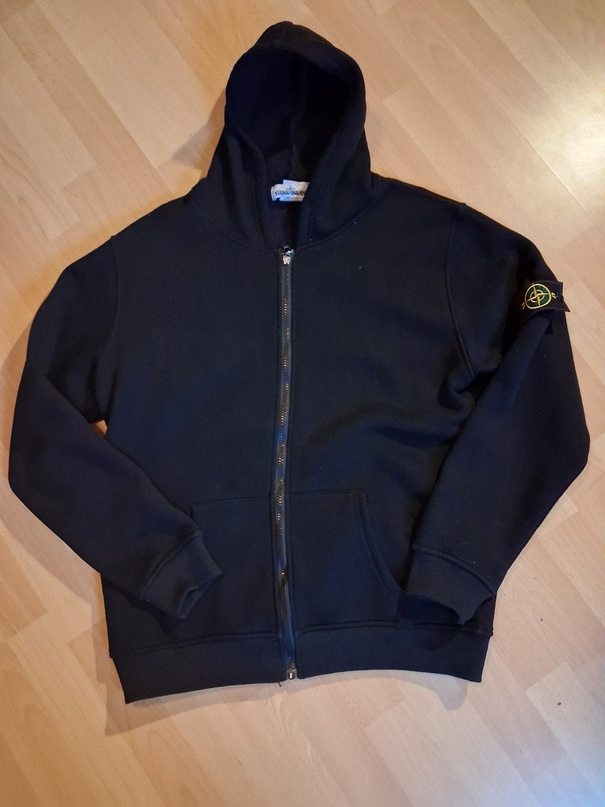 stone island zipper - maat M, Zwart, Verzenden, Maat 48/50 (M), Stone Island