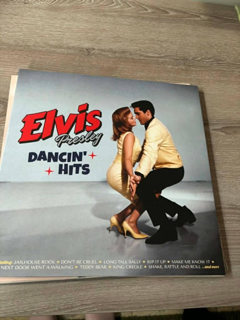 Elvis lp, Dancin hits, 180gr. virgin vinyl. 10 euro, Inclusief binnenhoes, Ophalen of Verzenden, Zo goed als nieuw, Rock-'n-Roll