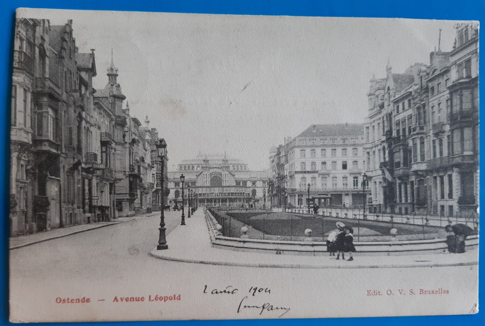 OSTENDE OOSTENDE AVENUE LEOPOLD LAAN, Ophalen of Verzenden
