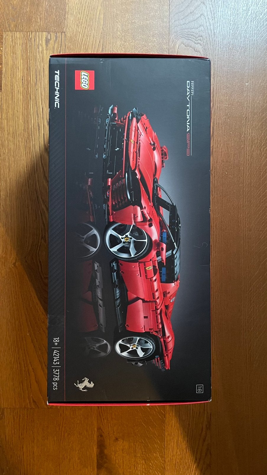 LEGO Ferrari Daytona SP3, Ophalen of Verzenden, Zo goed als nieuw, Compleet, Lego
