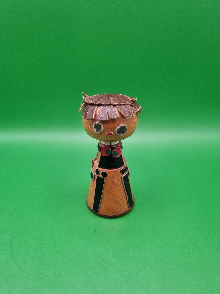 Omiyage Kokeshi drôle, Enlèvement ou Envoi, Japon, Bois, 9 cm
