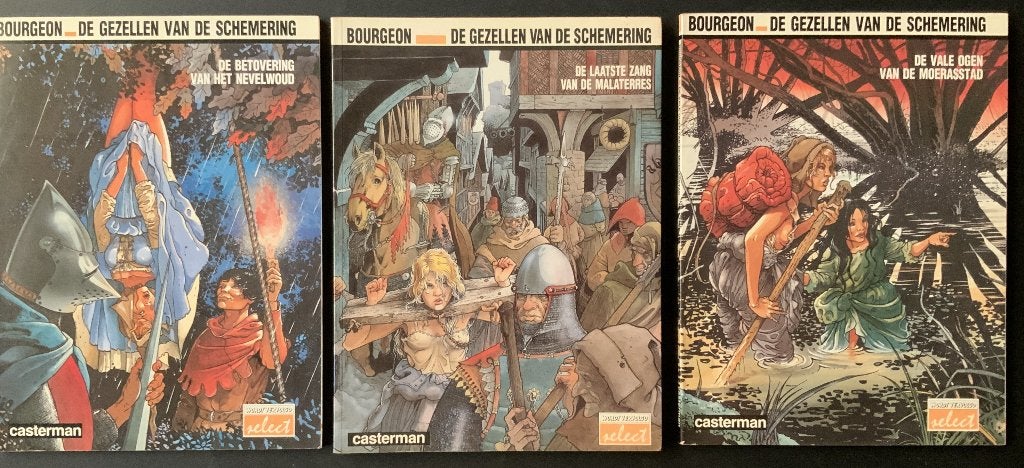 De gezellen van de schemering (volledige reeks)in nieuwstaat, Boeken, Stripverhalen, Nieuw, Meerdere stripboeken, Ophalen of Verzenden
