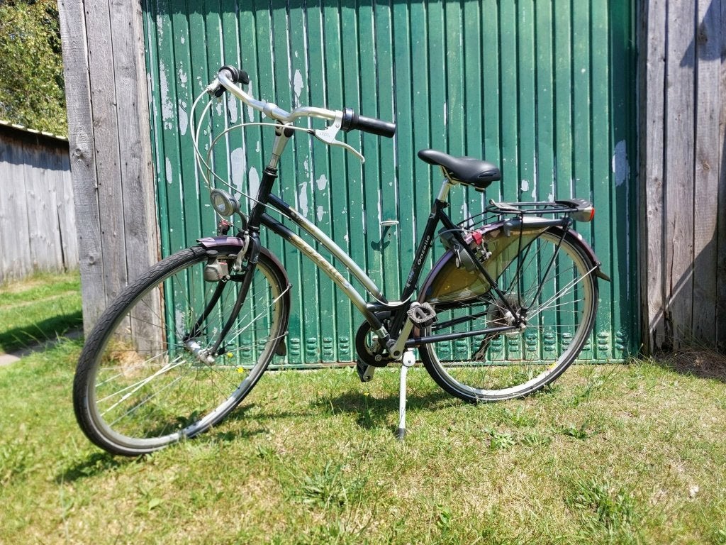 gazelle damesfiets maat 51, Fietsen en Brommers, Fietsen | Dames | Damesfietsen, Ophalen, Gebruikt, Velgrem, Versnellingen