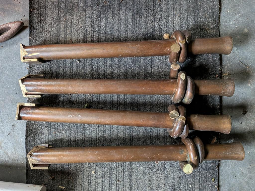 Messing ronde baar 30 mm 40 cm lengte, Doe-het-zelf en Bouw, Metalen, Ophalen of Verzenden, Zo goed als nieuw, Koper of Messing
