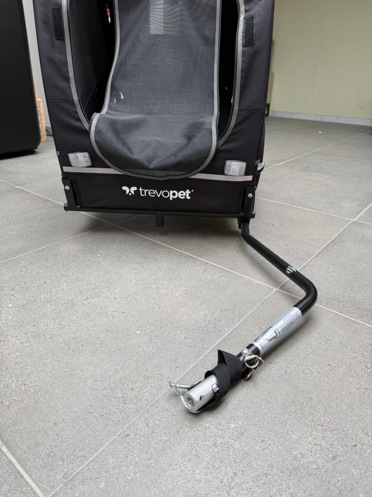 Trevopet - Hondenfietskar opvouwbaar, Enlèvement, Comme neuf, Remorque pour chien, Pliable