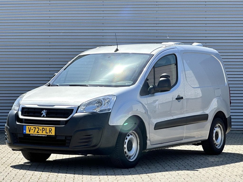 Peugeot Partner 122 1.6 BlueHDi 75 L1 Pro MARGE BTW VRIJ, Argent ou Gris, Achat, Entreprise, 2 places
