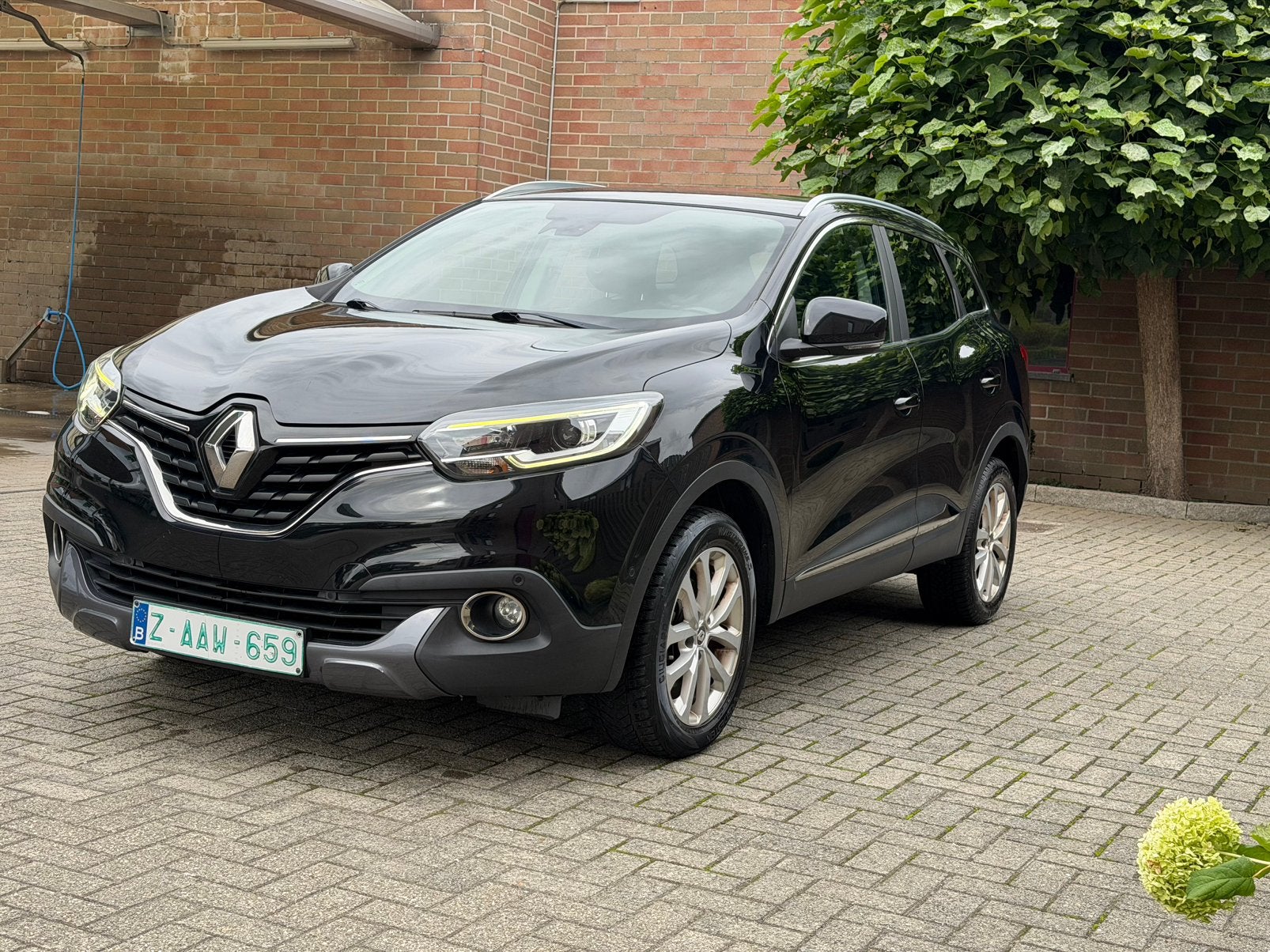 Renault Kadjar 1.2 TCE,  87.000 km, Navi, Camera, Bluetooth, Auto's, Bluetooth, Monovolume, Euro 6, Zwart