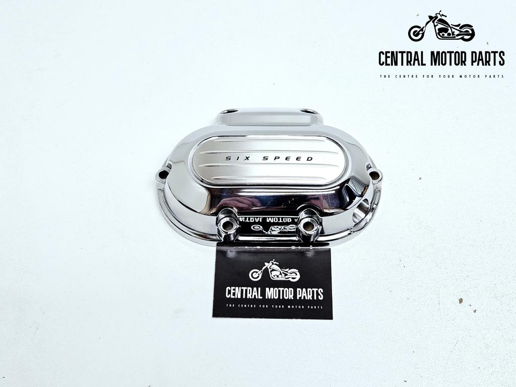 Chromen 6-speed Transmission side cover, Motoren, Ophalen of Verzenden, Gebruikt