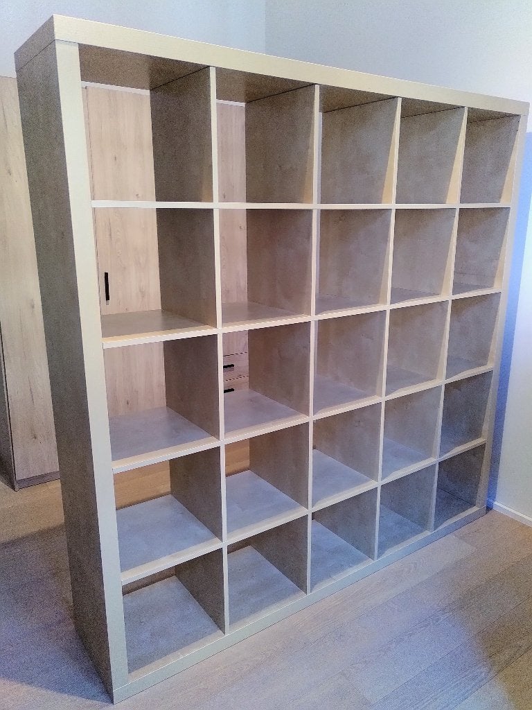 Etagère KALLAX 5x5 couleur chêne clair, Enlèvement