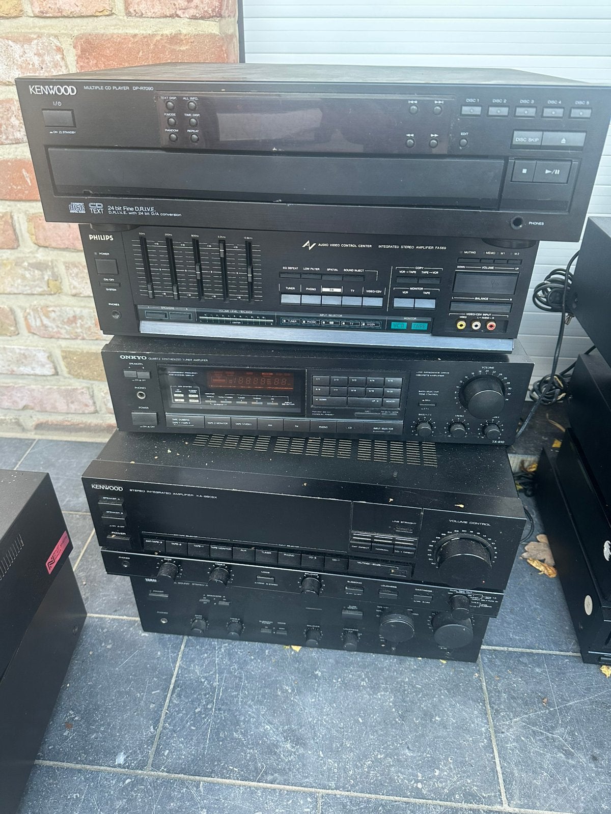 Oudere hifi apparatuur, Ophalen, Gebruikt, Philips