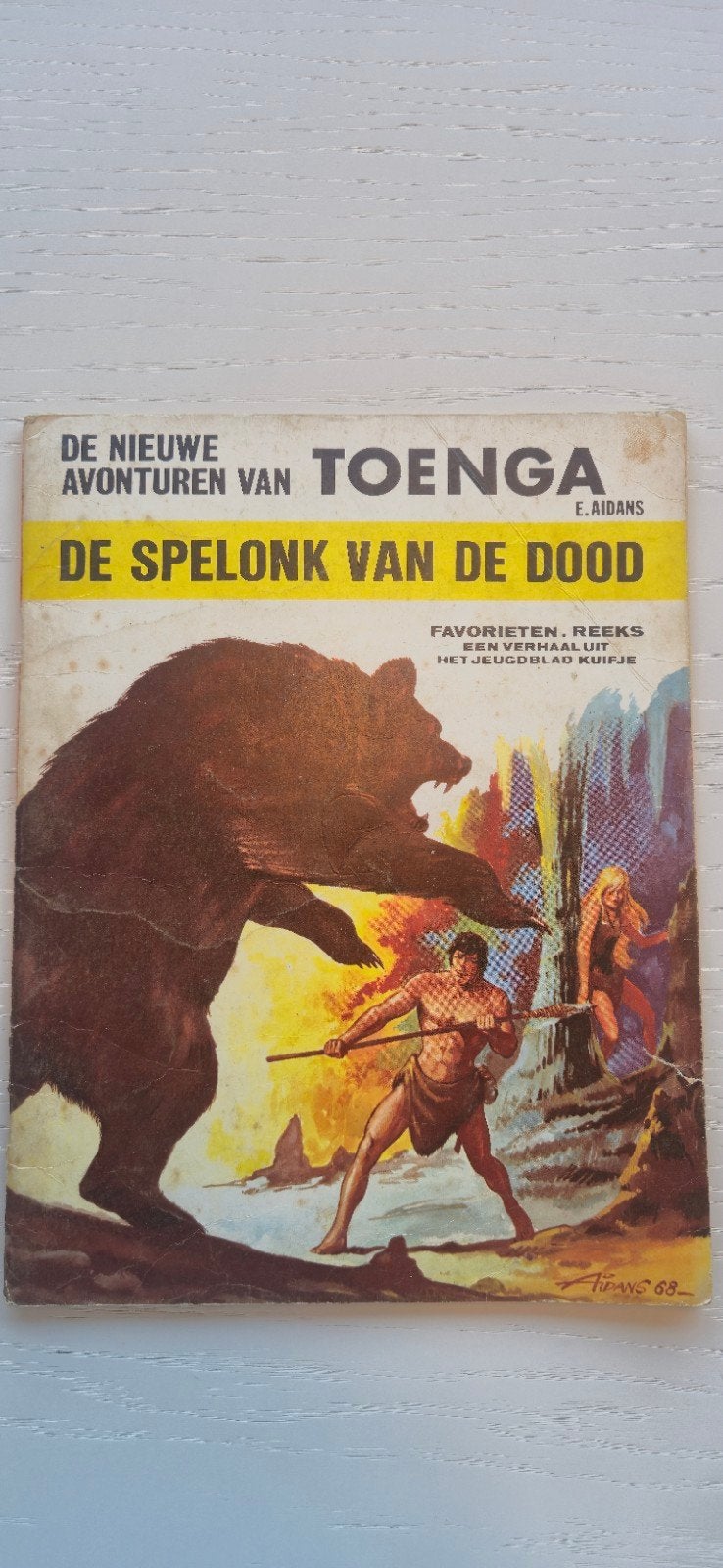 Toenga : De spelonk van de dood, Boeken, Ophalen, Gelezen, Edouard aidans