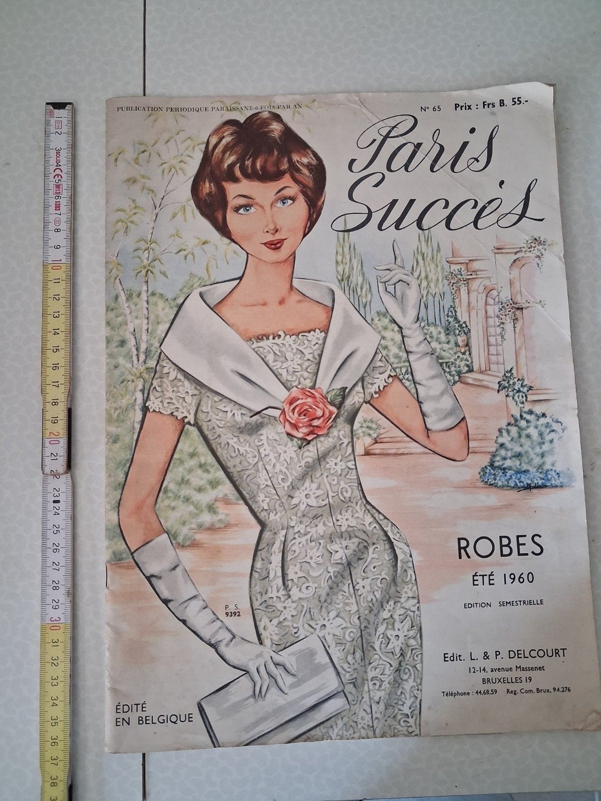 Tijdschrift " Paris succes" nr65 1960, Boeken, Ophalen of Verzenden