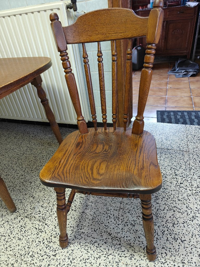 Keukenstoelen, Ophalen, Gebruikt, Bruin, Vier