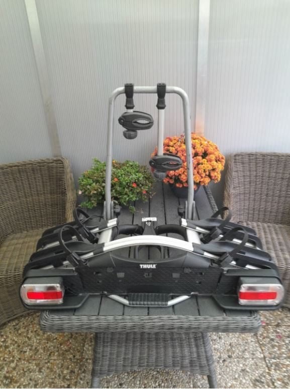 Thule EuroWay G2 921 Trekhaak Fietsendrager (2 fietsen), Enlèvement, 2 vélos, Comme neuf