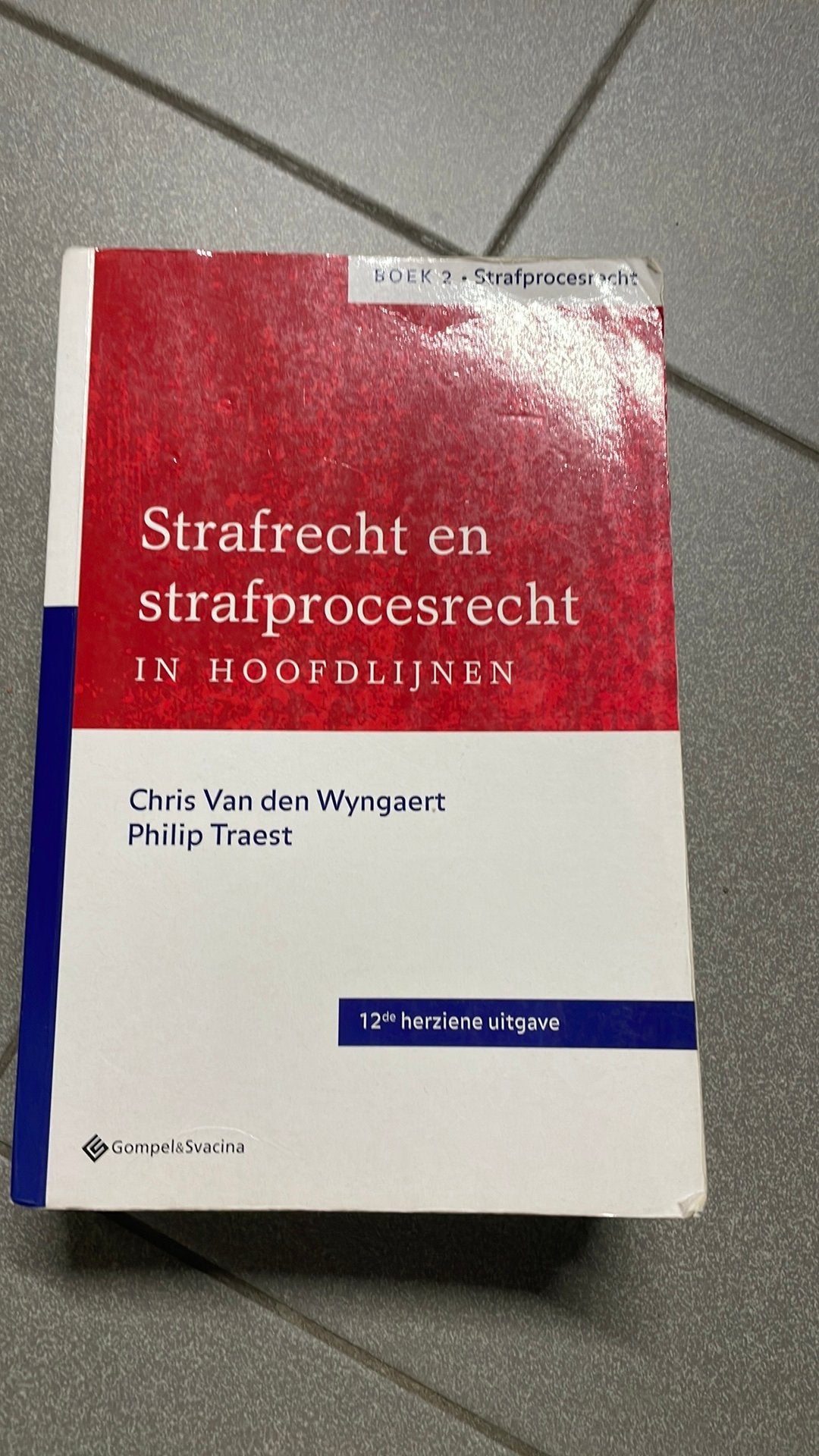 Strafrecht en strafprocesrecht in hoofdlijnen. Deel 2: Straf, Boeken, Ophalen of Verzenden, Chris Van den Wyngaert; Philip Traest