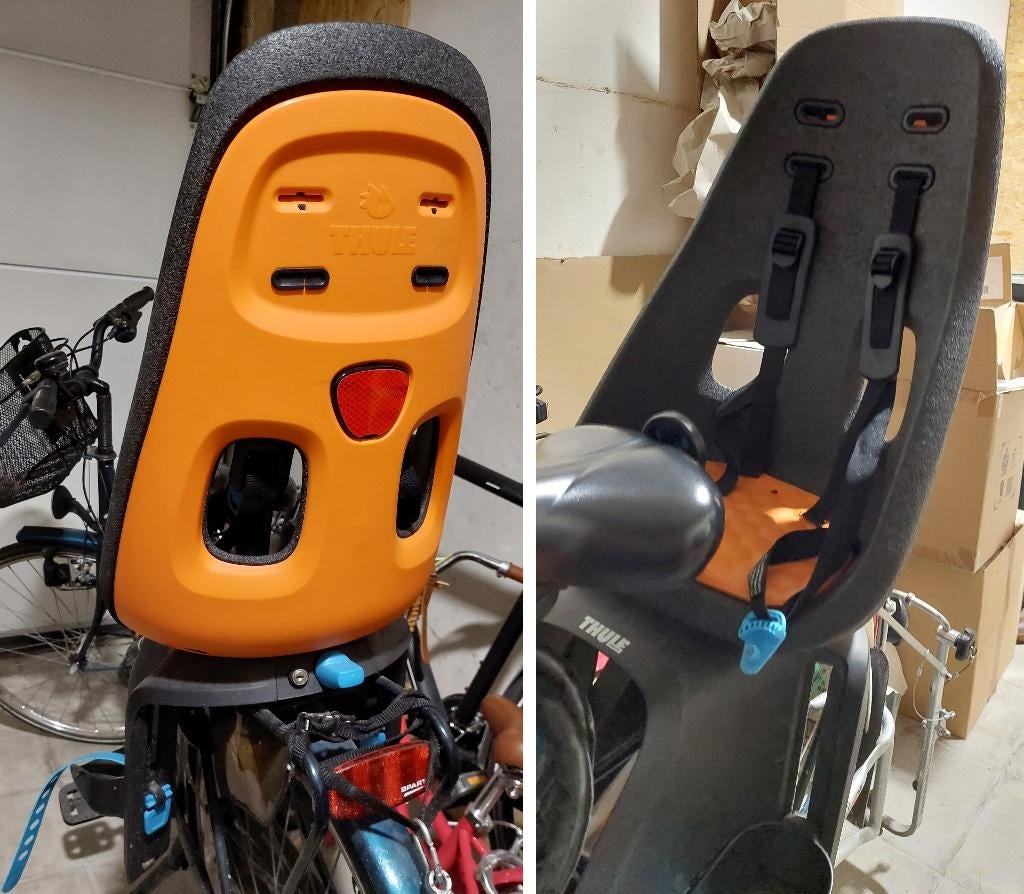 Fietsstoeltje Thule Yepp nexxt, Yepp (Thule), Repose-pieds, Comme neuf, Enlèvement