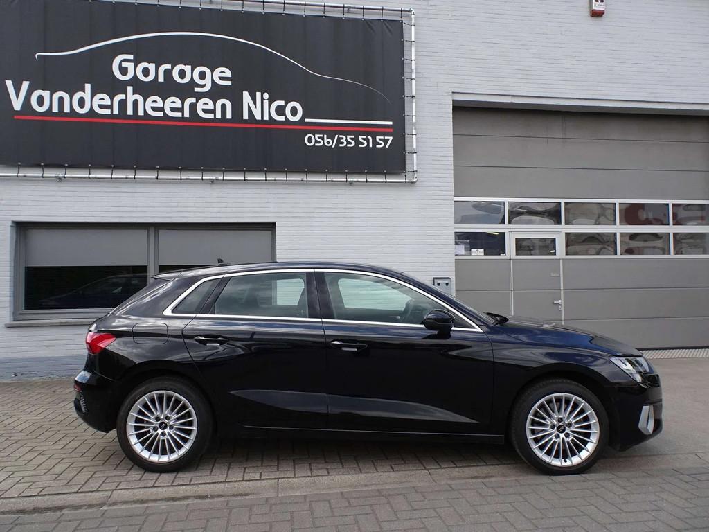 Audi A3 40TFSie PHEV Hybride Advanced (150 kW) VIRTUAL,CARPL, Automaat, Gebruikt, 4 cilinders, Zwart