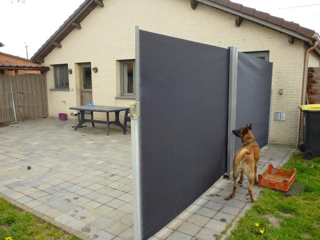 windscherm dubbel 2x3l., Tuin en Terras, Ophalen