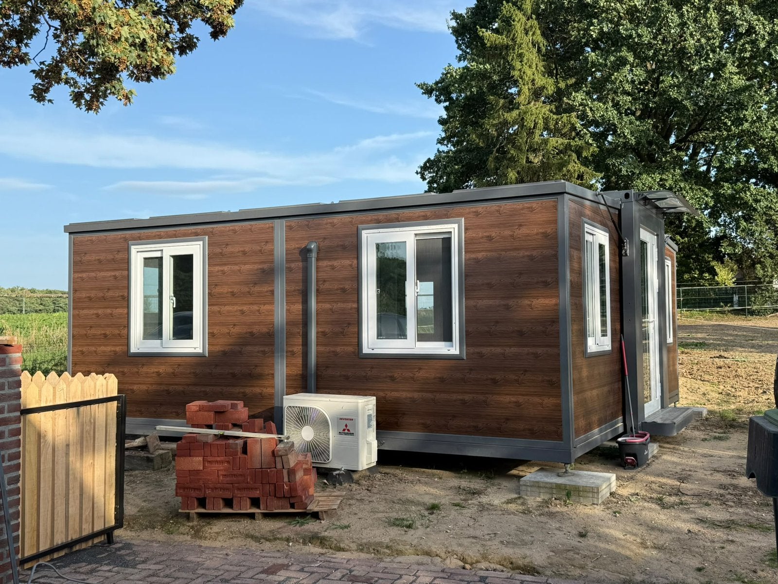 Woonunit tinyhome, Ophalen