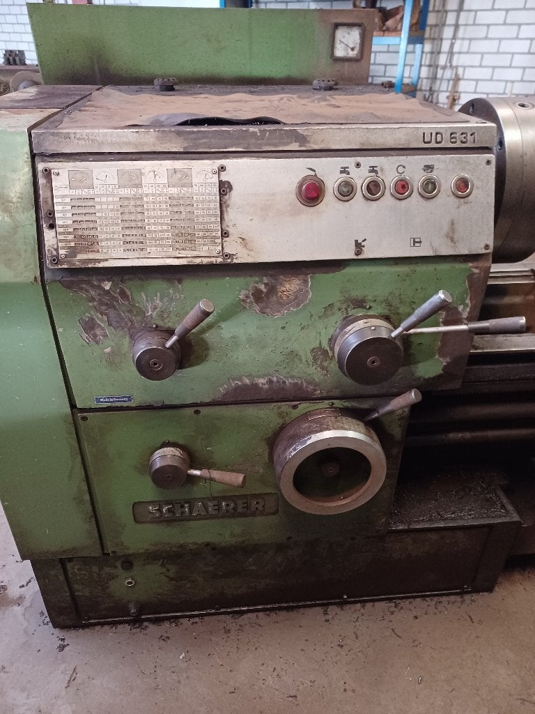 Metaaldraaibank Schaerer UD 631, Enlèvement, Utilisé, Tour à métaux
