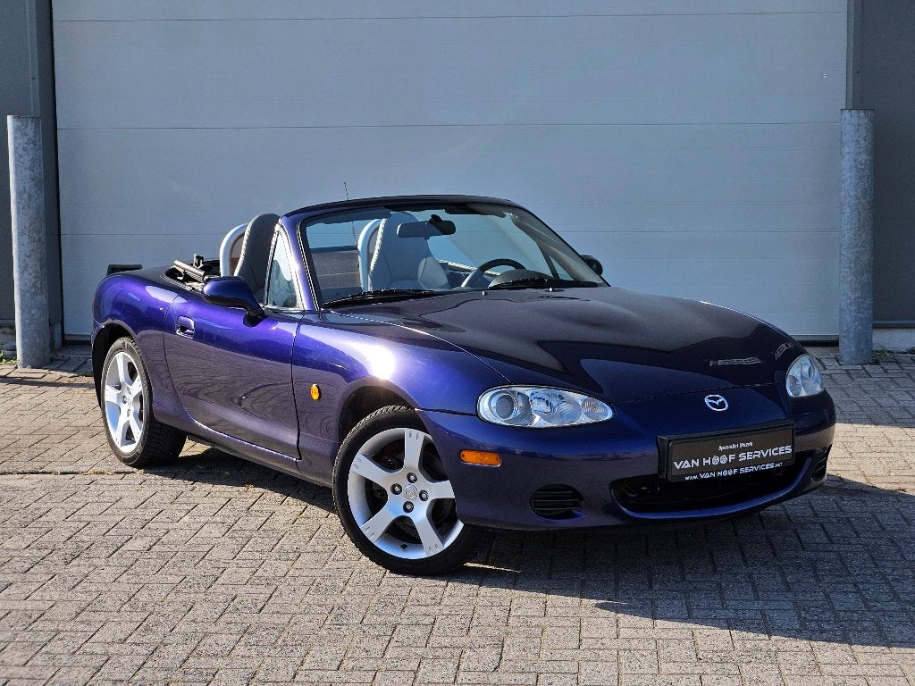 Mazda MX-5 MX-5 1.8i 16v Édition bleu argenté, Achat, Entreprise, Boîte manuelle, https://public.car-pass.be/vhr/1129768b-191f-4b81-a565-a184b0f78dec?lang=nl