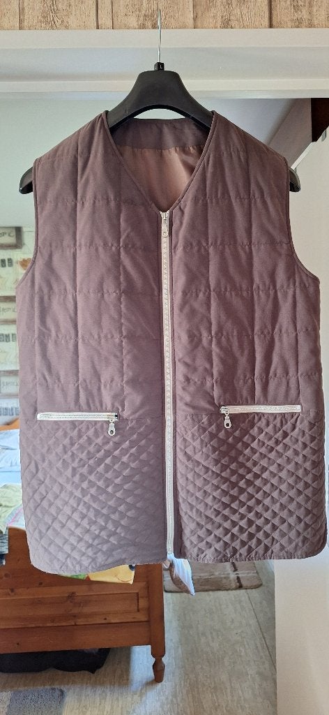 Dames Bodywarmer mt 42, Kleding | Dames, Ophalen of Verzenden, Zo goed als nieuw, Maat 42/44 (L), Bruin