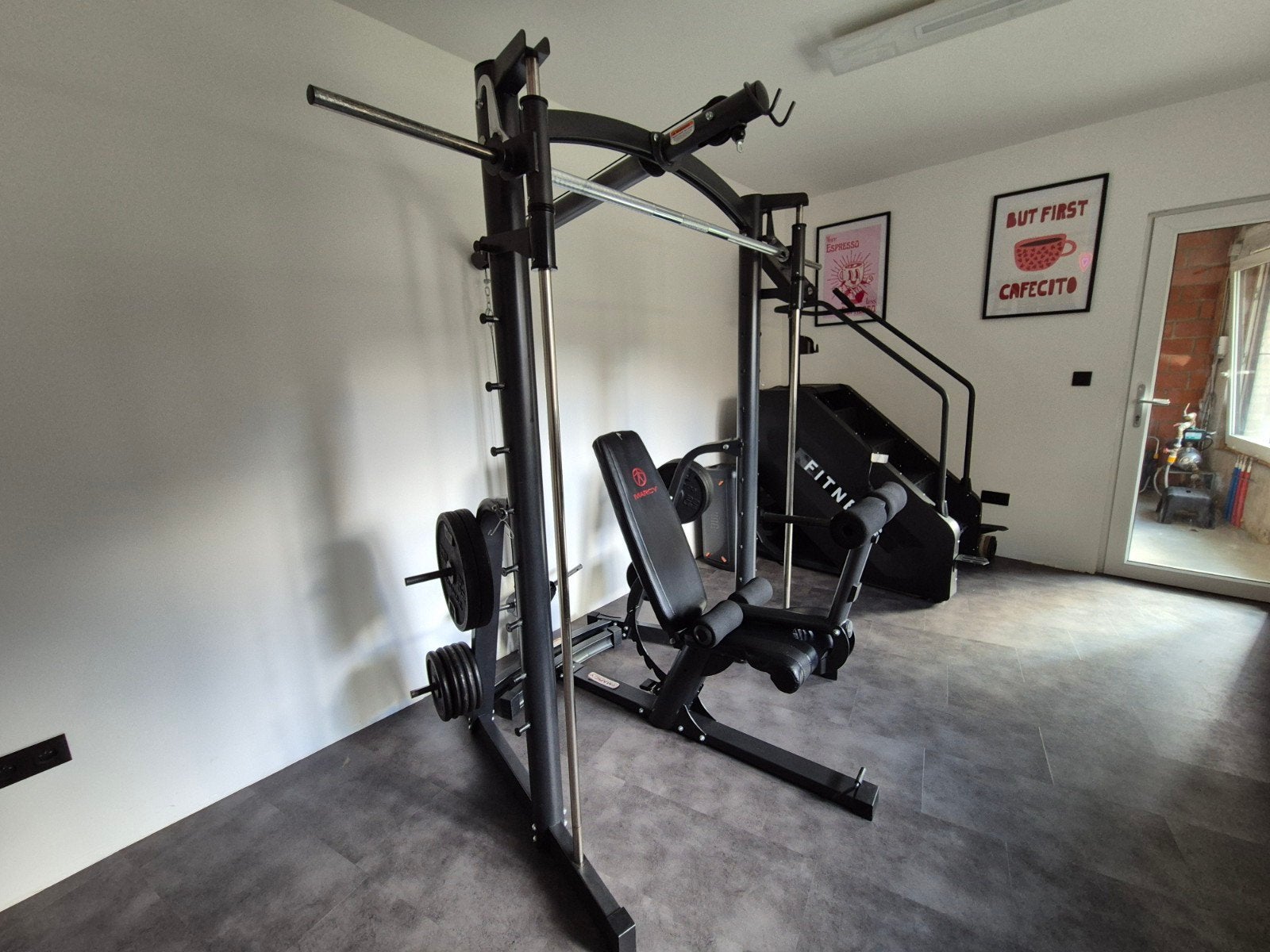SmithMachine Marcy, Sport en Fitness, Ophalen, Benen, Gebruikt, Overige typen