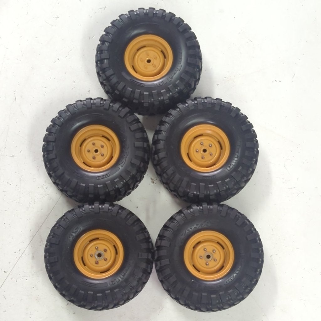 Traxxas TRX-4 wielen x5 van Camel Trophy Edition (Axial FMS), Hobby en Vrije tijd, Ophalen of Verzenden, Gebruikt, Schaal 1:10