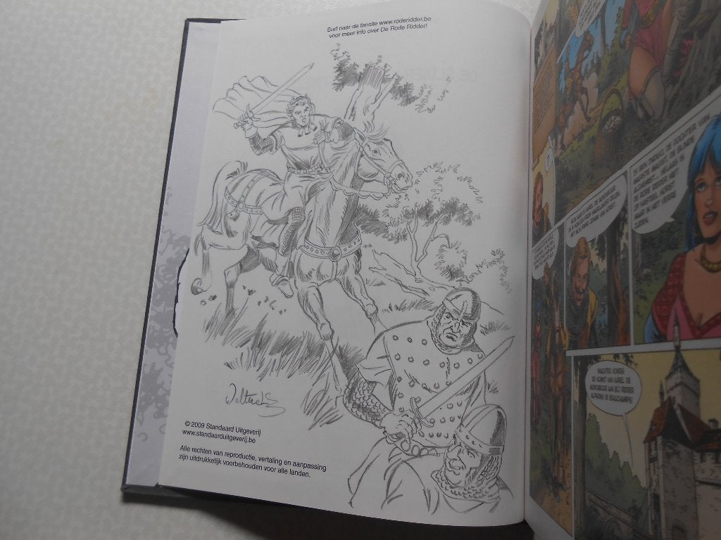 de rode ridder 223 de sluier van wuustwezel 1ste dr HC 2009., Neuf, Willy vandersteen, Enlèvement ou Envoi, Une BD