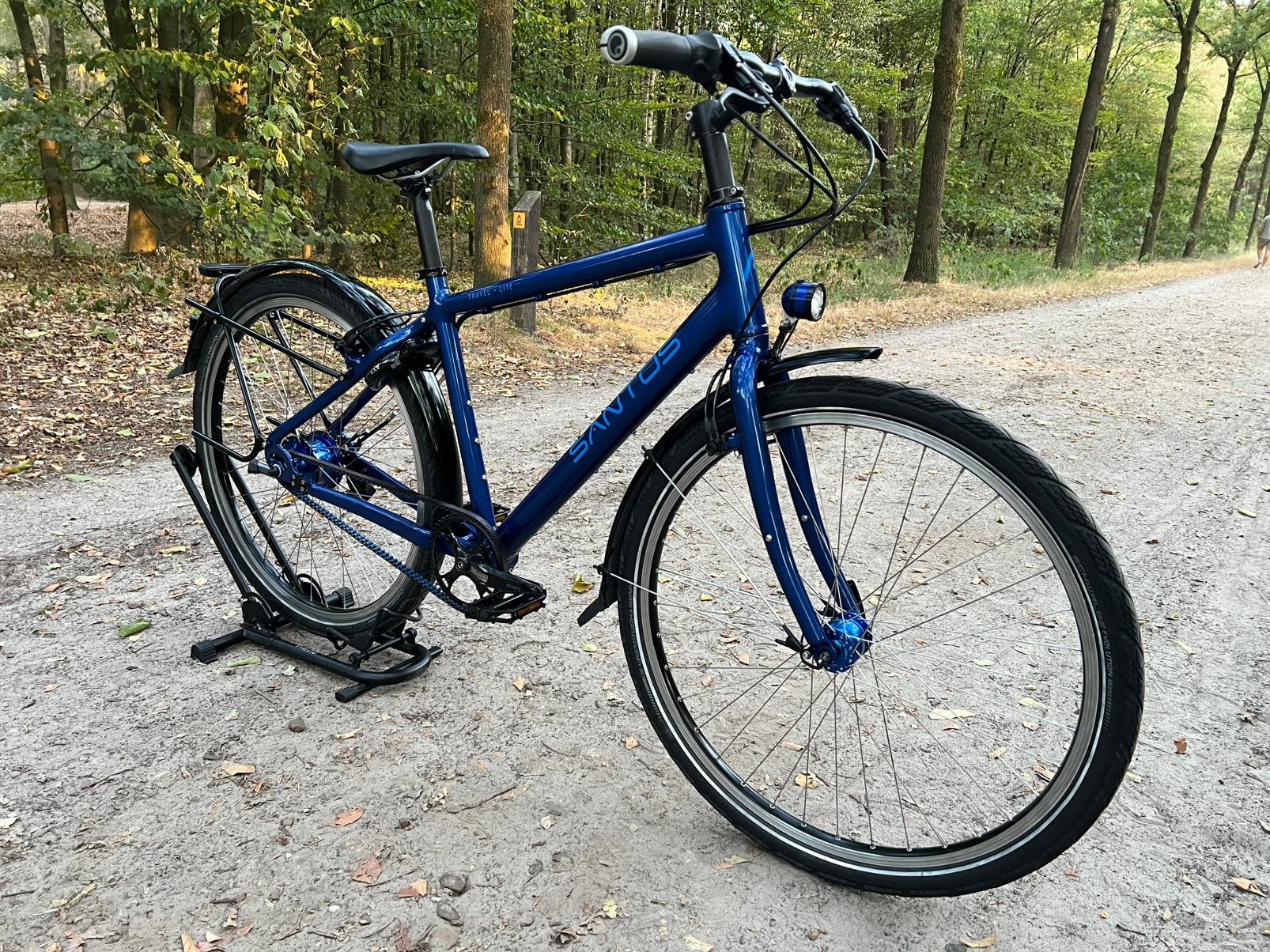 Santos Travel Lite 49 cm Rohloff Son Riem Magura HS 33, Ophalen of Verzenden, Zo goed als nieuw