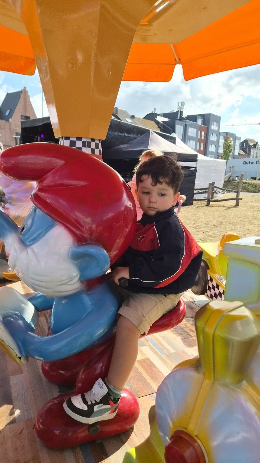 Draaimolen attractie  TE HUUR, Kinderen en Baby's, Speelgoed | Buiten | Speeltoestellen, Ophalen