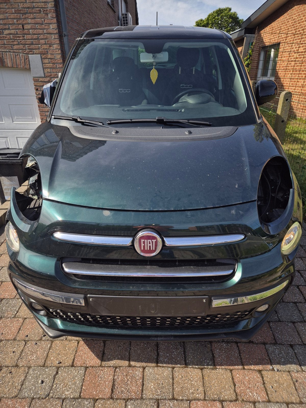 Fiat 500L 2020 1400 95pk beschadigd, Particulier, Te koop, 500L