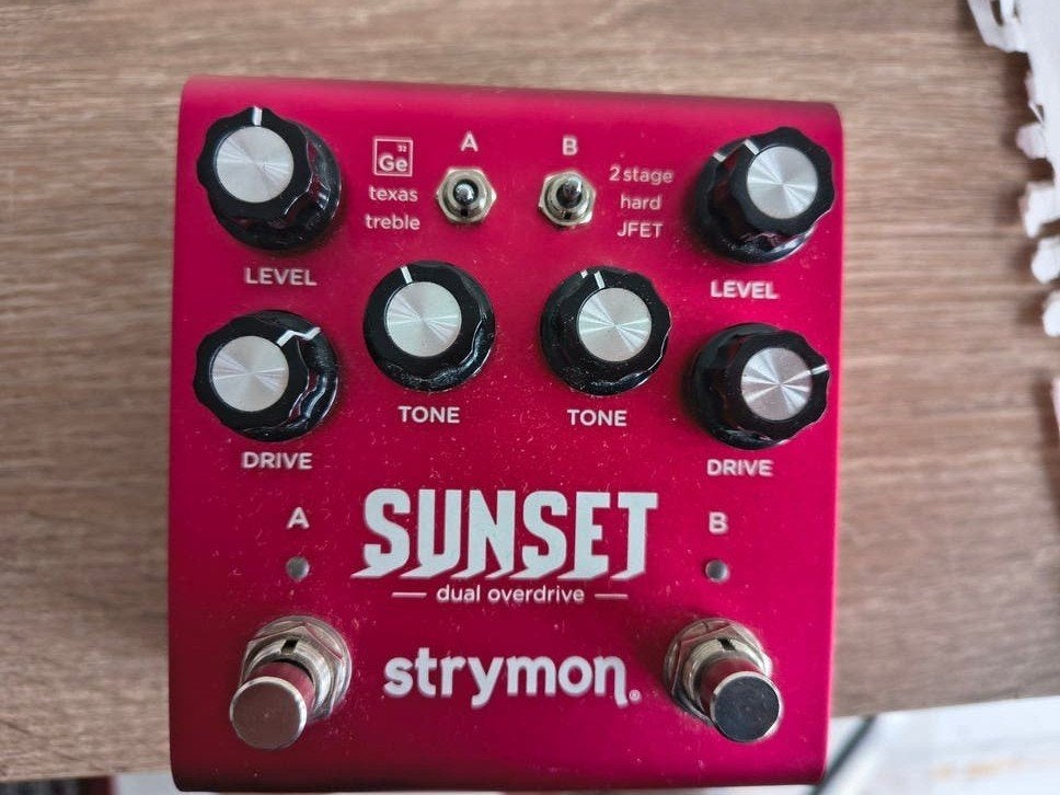 Strymon Sunset dual overdrive, Ophalen of Verzenden, Zo goed als nieuw