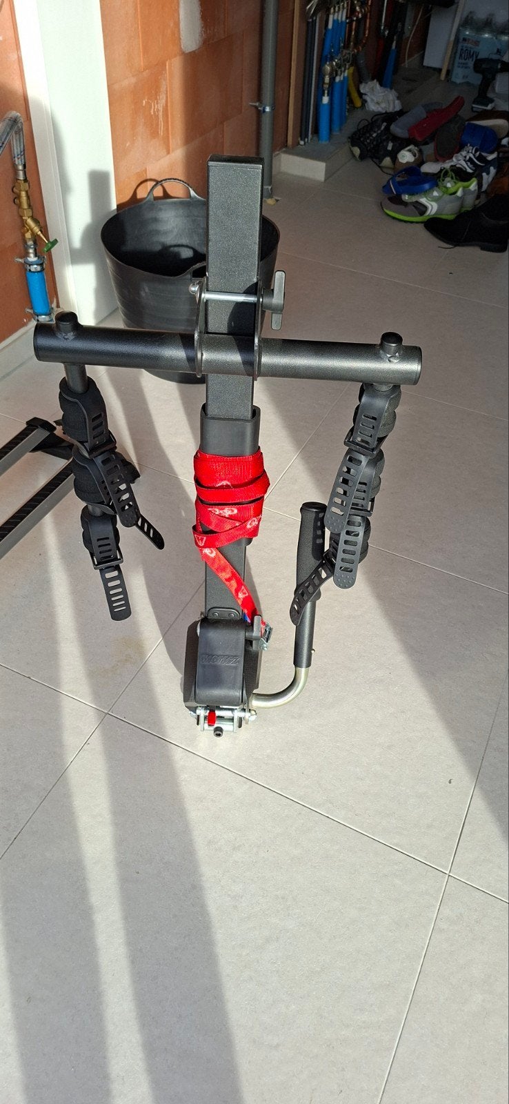 Porte vélo MOTTEZ, Ophalen